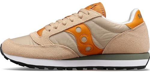 Saucony Unisex Jazz Original Sneaker Farbe: Beige/Orange (655); Größe: EUR 45 | US 11 | UK 10