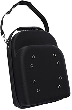 Folpus Baseball Cap Case, Peaked Cap Storage Box, Hard Outer Case, Portable Cap Storage Bag, Hat Cap Travel Case, L