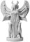 Hecate Hekate Dreifache Göttin der Magie, Nacht, Mond, griechische Skulptur, Statue, 12 cm