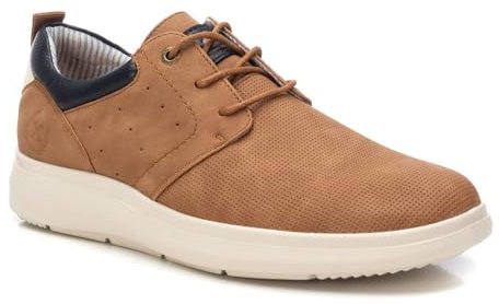XTI - Zapato Hombre Camel - Calzado Cómodo y Versátil - Moda Casual - Modelo 14376001 (Talla 43)