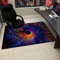 Schreibtischstuhlmatte für Teppich, 140 x 100 cm, rutschfeste Bürobodenschutzmatte für Hartholzböden, Stuhlmatten für Bürostühle, Bodenunterlage für Schreibtischstuhl