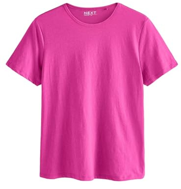 NEXT Damen Standard Everyday Kurzarm-T-Shirt mit Rundhalsausschnitt