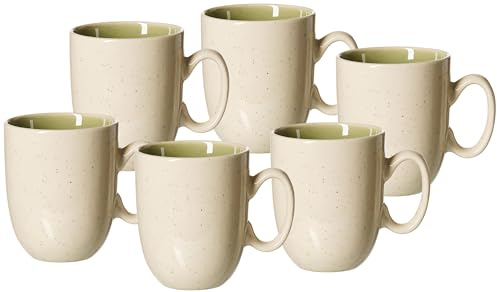 Ritzenhoff & Breker Kaffeebecher-Set Skog, 6-teilig, Hellgrün