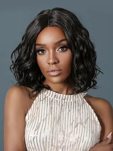 Wear and Go Glueless Wig Human Hair Wig For Black Women Pre Plucked Pre Cut No Glue HD Lace Body Wave Hair,200% Density Natural Hairline for Beginner-Friendly 12Inch
