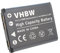 vhbw 1x Batterie Compatible avec Nikon Coolpix S3000, S4000 Appareil Photo (500mAh, 3,6V, Li-ION) - Remplacement pour EN-EL10