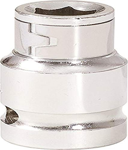 KS Tools 918.4351 1/2 Bit-Adapter-Stecknuss, für Bits 5/16 mit Spannring