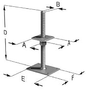 Format 5701953615000 – Pfostenhalter pt30g SST