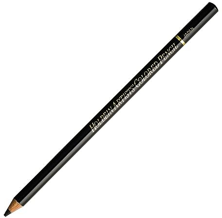 Holbein colored pencil black OP510