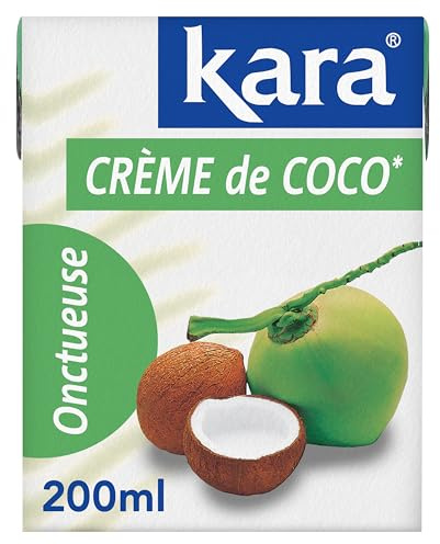 KARA - Cremige Kokoscreme – 90 % frischer Kokosextrakt – intensiver und natürlicher Geschmack – 200 ml