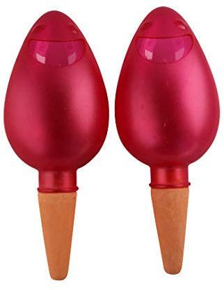 ARTECSIS Kit distributeur d'eau pour plantes, fleurs, balcon 200 ml 4 jours rouge