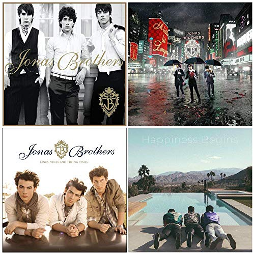 Jonas Brothers: Studio Album Collection - 4 CDs (Self Titled / A Little Bit Longer / Lines, Vines and Trying Times / Happiness Begins)