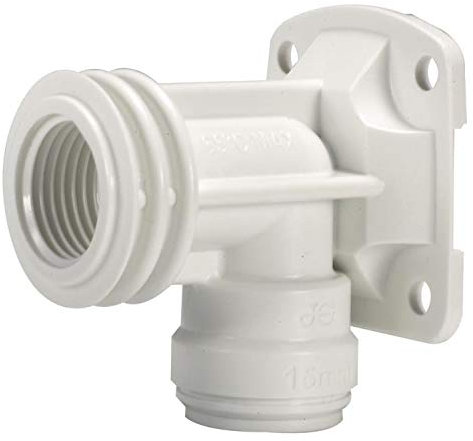 John Guest SpeedFit 15mm x 1/2 Back Plate Elbow - 15PWB