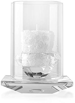 Hervit Set Portatealite Crist.C/Paralume 9X12Cm
