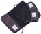 TROIKA Reise-Kompressionstaschen Set BUSINESS PACKING CUBES Packwürfel-Set 3 Packtaschen mit Reißverschluss und zusätzlichem Kompressionsreißverschluss geordnetes & knitterfreies Packen