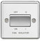 Knightsbridge CL11PC 10AX 3 Pole Fan Isolator Switch - Rounded Edge Polished Chrome