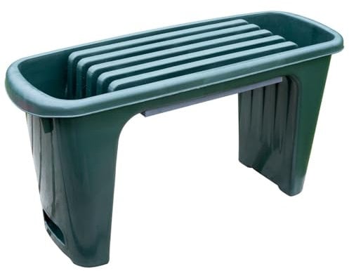 St Helens Home and Garden Padded Kneeler with Seat, Tool Storage, Foam knee Pad Handles, Light Weight, Stable, Durable, Weatherproof For Professional, Amateur Use in Gardens, Parks, Grounds