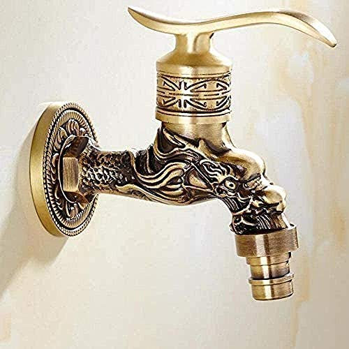Robinet ancien robinet de jardin robinet de jardin robinet de jardin bronze antique robinet extérieur robinet de jardin de jardin avec machine à laver