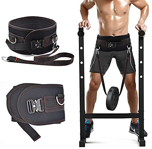 XonyiCos Fitness Dip Gürtel für Männer und Frauen, verstellbare Größe, Gewichtsgürtel für Gewichtheben, Klimmzüge, Kraftkraft-Cross-Training, Bodybuilding-Workouts Hantelgürtel
