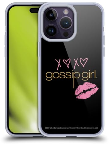 Head Case Designs Offizielle Gossip Girl XOXO Graphics Gel Handyhülle Hülle [Militärischer Schutzgrad] Kompatibel mit Apple iPhone 14 Pro Max