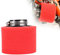 RUTU Filtre à air 38 mm, filtre à moto à éponge en mousse haute performance pour xr50 CRF50 XR CRF 50cc 90cc 110cc 125cc 150cc 200cc 4 traits Dirt Bike et Go Kart Scooter-RED-RED