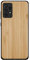 Hülle passend für Smartphonica Handyhülle für Samsung Galaxy A72 in Holzoptik - Back Cover Bambus Kunstholz Hülle - Braun
