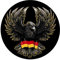 Sammys Shirt Store Deutscher Adler Aufkleber 10 cm