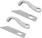 SHINEOFI 4pièces De Surjeteuse Pour Machine à Coudre Remplacement Des Couteaux Supérieur Et Inférieur Accessoires Compatibles Avec Modèles