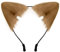 SycloPak Oreille De Chat,Serre Tete Chat,Bandeau Oreille Femme,Serre Tete Halloween,Deguisement Chat,Oreille Chat Serre Tete Kaki,Cosplay Chat Renard,Serre Tete Noël Saint Valentin,Accessoires Fête