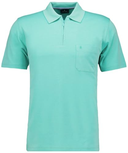 RAGMAN Herren Softknit-Poloshirt mit Zip Jade-338, 3XL
