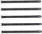 BEAHING Drone Battery Strap RC UAV Lithium Battery Cable Tie Compatible with FPV 5PCS 15x250mm Black drone battery strap