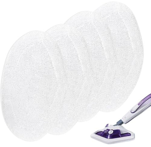 Xanewza Polti PAEU0332 - Paños de repuesto para mopa de vapor Polti Vaporetto (4 unidades, microfibra, para todo tipo de suelos)