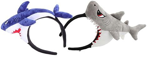 NULYLU 2Stücke Cartoon Haarreifen aus Lustige Kostüm Accessoires für Junge Mädchen Kreative Foto Requisiten und Partyzubehör für Cosplay und Halloween