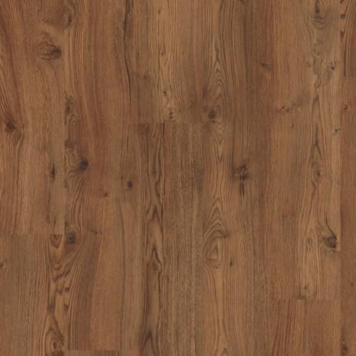 Harro Warm Oak Brown Wood Effect Click Laminate Flooring - Plank (8mm),For All Rooms & Contract Commercial Use, Suitable for Underfloor Heating - Covers 1.99sqm(Single Pack Contains 8 Planks)
