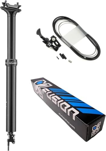 XFUSION Manic Dropper Sattelstütze, Außendurchmesser: 30,9 mm-100 mm/125 mm/150 mm/170 mm/190 mm/200 mm, interne Kabelführung mit Fernbedienungshebel und Einzelhandelsverpackung, für MTB und E-Bike