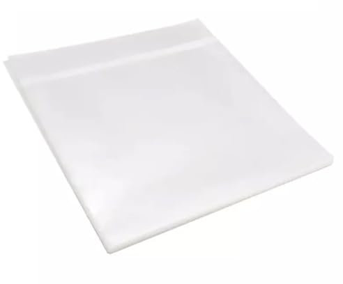 120 Pcs Vinyl Record Outer Sleeves 12 LP, POLYTHENE RECORD SLEEVES COVERS 250 GAUGE, 12.75 x 12.75, Fits Most Double & Gatefolds