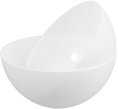 KICHOUSE Stilvolle Halbrunde Lampenschirme Aus Kunststoff in Pilzform Als Ersatz für Stehlampen. Einfache Installation in Ihrem Wohnraum.