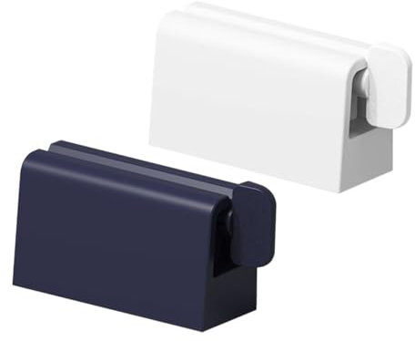 Ipetboom 2 Sätze Zahnpastapresse Zahnbürste Noppen Spender Inhaber Zahnpasta-aufkleber Tabletten Geldbörse Flasche Zahnpastatubenquetscher Gurgeln Schäumend Pumpe Silikon-pad 2 Stück * 2