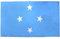 AZ FLAG Flagge Mikronesien, 150 x 90 cm, mit 4 Ösen, mikronesischer Pavillon für Balkon oder Wand