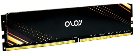OLOy DDR4 RAM 16GB (1x16GB) Black Saturn 2400 MHz CL17 1.2V 288-Pin Desktop UDIMM (MD4U1624170BB1SB)