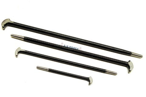 4pc Solid Steel Heel / Pry Bar / Crow Bar Set TE270