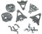 Neff Dishwasher Plastic Bearing Basket Clips Kit