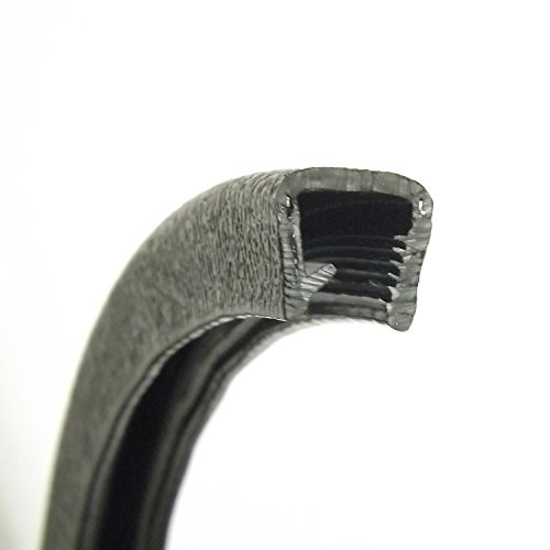 Large PVC Rubber Edge Protective Trim Fits 6-12mm Priced Per Metre