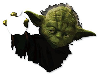 Yoda Star Wars robot Macbook sticker - winter is coming - house of Stark/black vinyl/laptop artwork/Laptop design/Apple decal Macbook Pro 13 Macbook Air