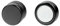 JewelryWe Schmuck Herren Damen Ohrringe Edelstahl Magnet Ohrstecker Fakeplugs Fake Plug Tunnel Ohrclips Ohne Loch Schwarz 8mm