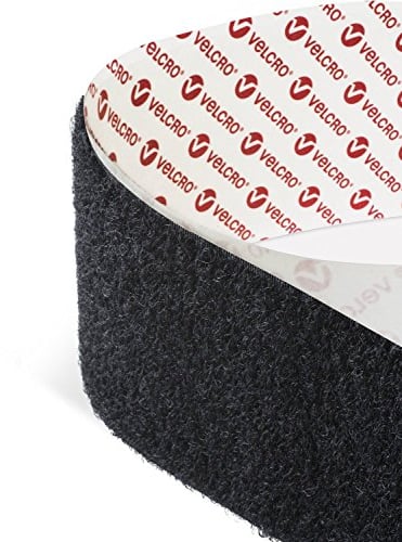 Velcro originale, 1 m, Black, 3 cm