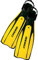 Cressi Pro Light Aletas, Unisex, Negro/Amarillo, XS/S