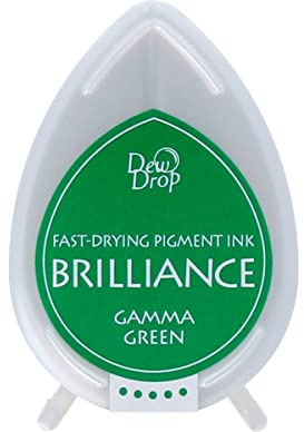 Tsukineko Gamma Brilliance Dew Drop Stempelkissen, Grün