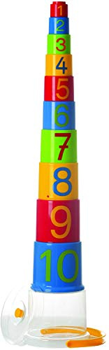 Gowi Toys Stacking Pyramid Numbers - Stacking Toys
