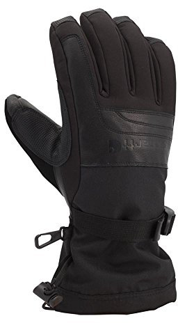 Carhartt Isolierte Arbeitshandschuhe für Herren mit Kaltverschluss, Schwarz , XXL (Pack of 1)