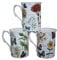 Set of 6 FINE Bone China Summer Woodland Butterfly Mugs Cups Gift Set